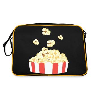 Popcorn Cheatday Movienight Sweet Mood Mood - Retro Bag - black/gold - Back