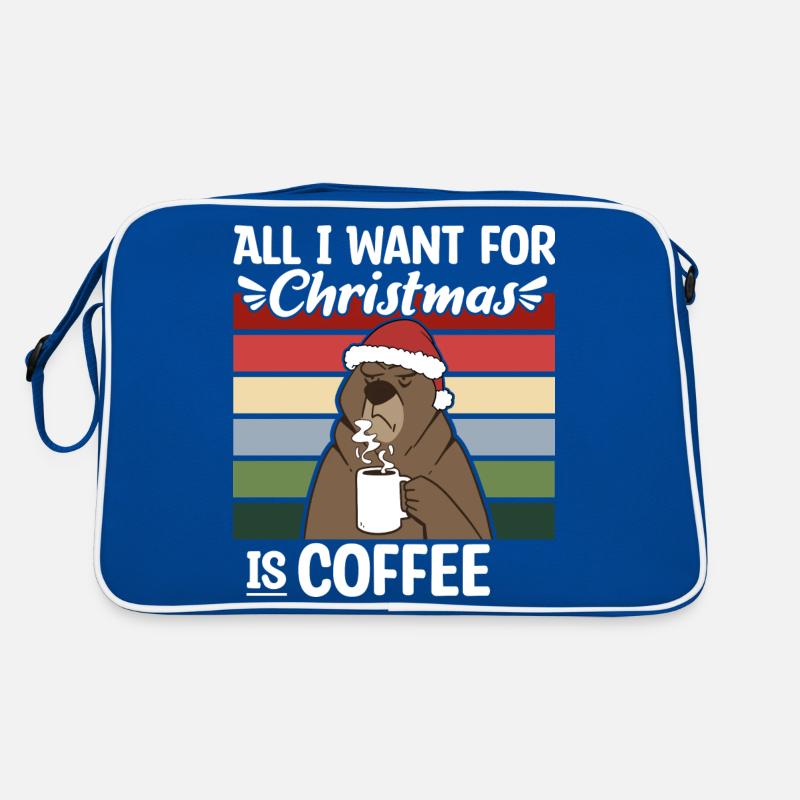 Retro Christmas Saying Retro Bag