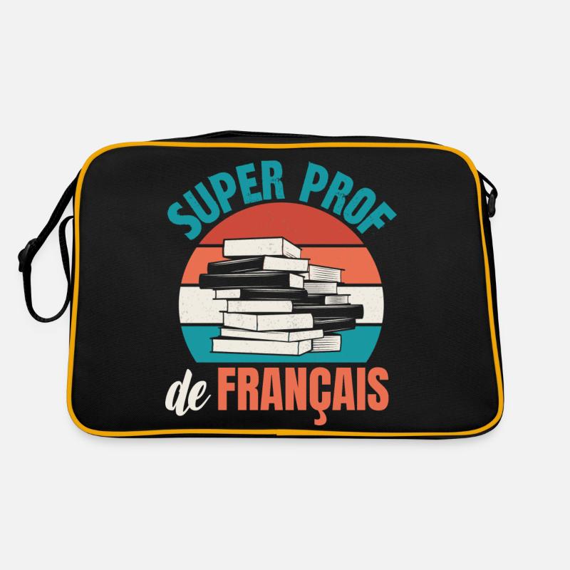 super prof de français Sac Retro