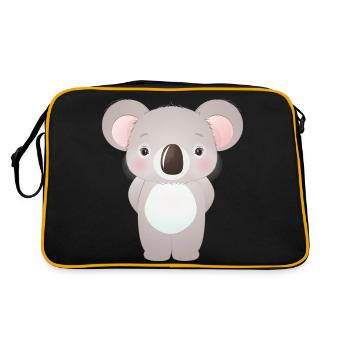 Koala Bear Australia - Retro Bag - black/gold - Back