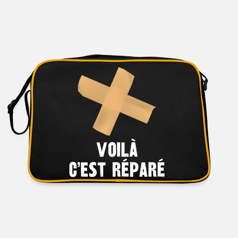 voilà c'est réparé Sac Retro