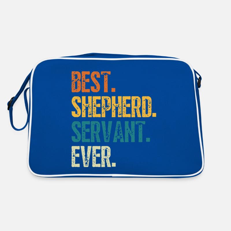 BEST SHEPHERD SERVANT EVER Retro Bag