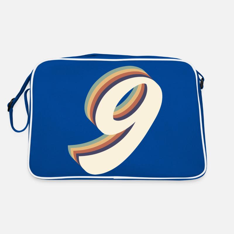 9e anniversaire vintage Sac Retro
