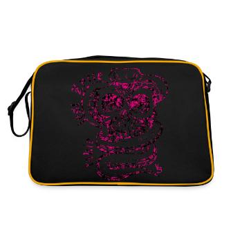 Snake Polish V3 - Retro Bag - black/gold - Back