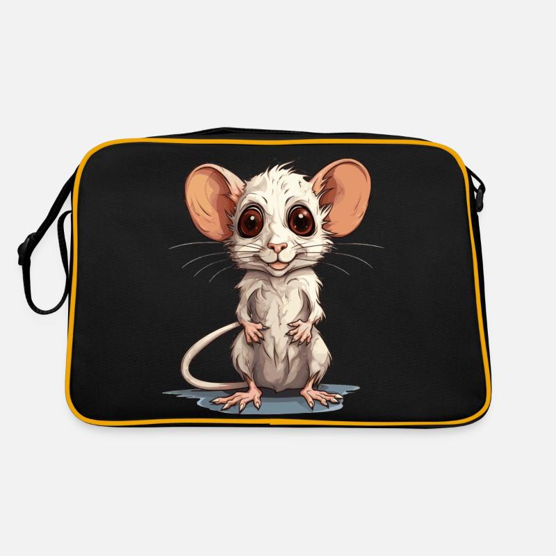 cute mouse Retro Bag