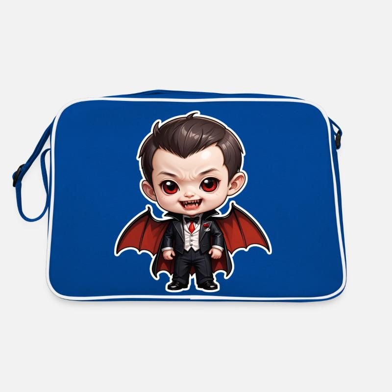 Halloween - Garçon vampire mignon Sac Retro