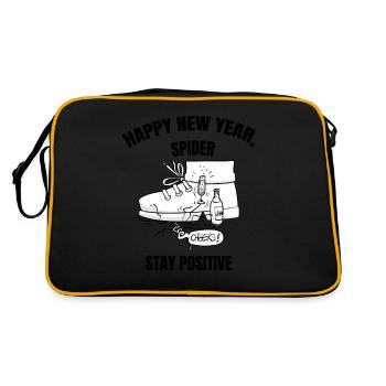 Beth l'araignée - Cheers ! - Sac Retro - noir/or - Dos