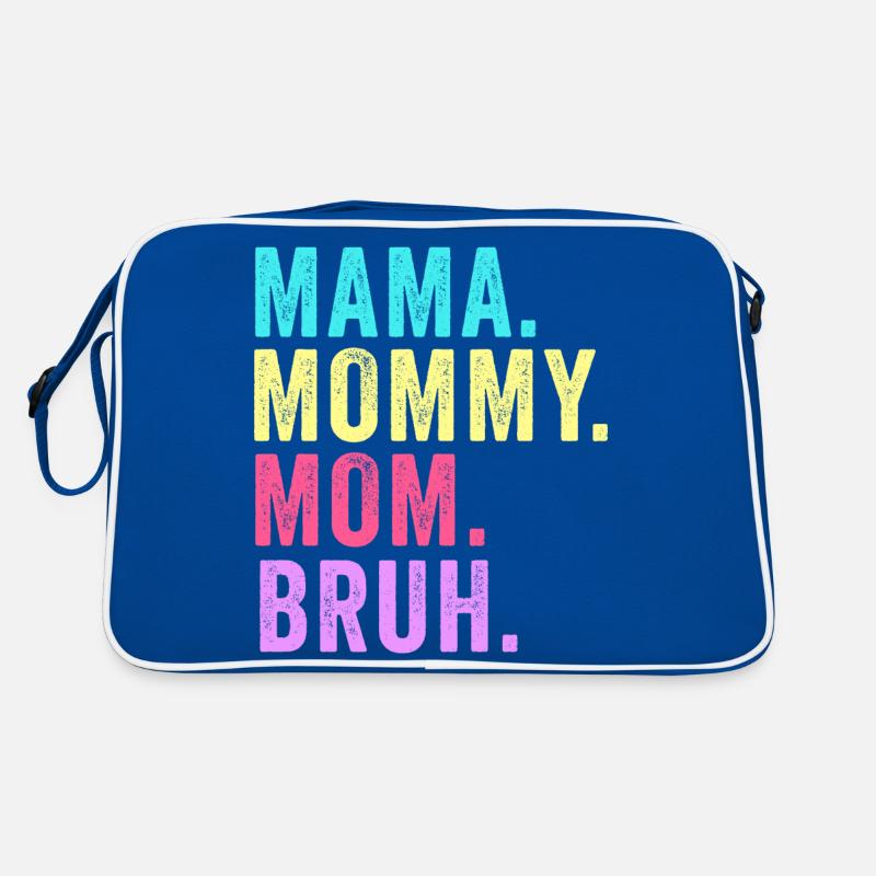 Mama Mommy Mom Bruh Retro Bag