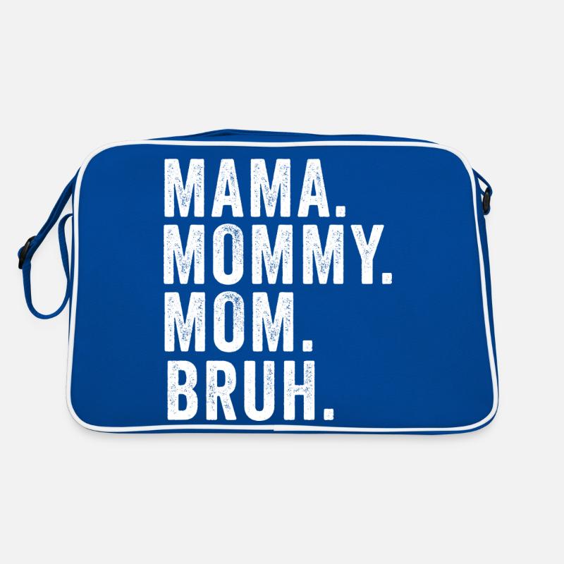 Mama Mommy Mom Bruh Retro Bag