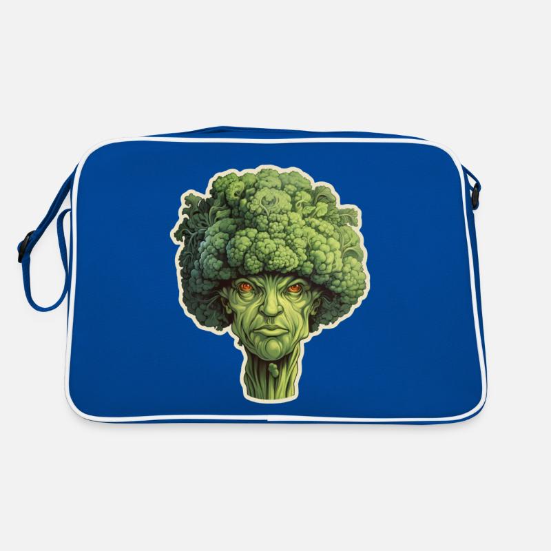 Broccoli Head Retro Bag