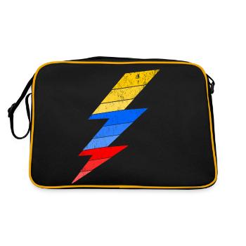 Eclair NASCAR Racing Courses Américaines - Retro Bag - black/gold - Back