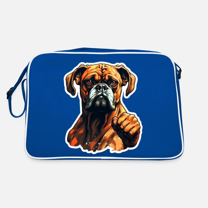 Boxer funny Retro Bag