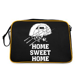 Home sweet Carp Carp Carp Carp Angler - Retro Bag - black/gold - Back