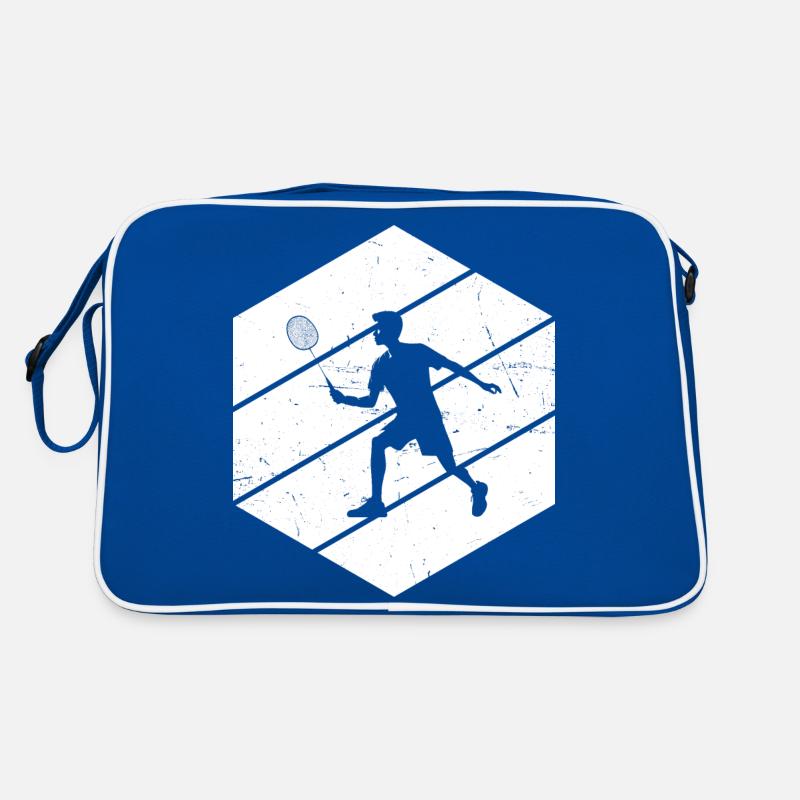 Joueurs de squash Badminton Femmes Badminton Sac Retro
