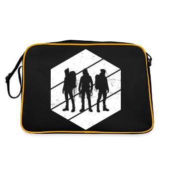 Men's Climber Bouldering Women's Climber - Retro Bag - black/gold - Back