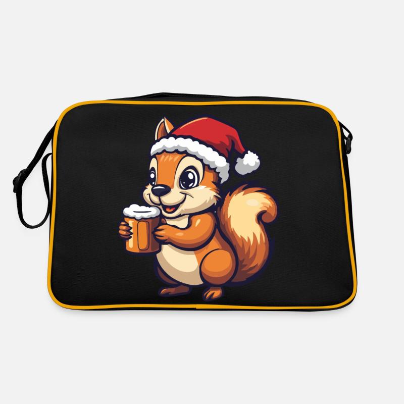 Bière de Noël Squirrel Sac Retro