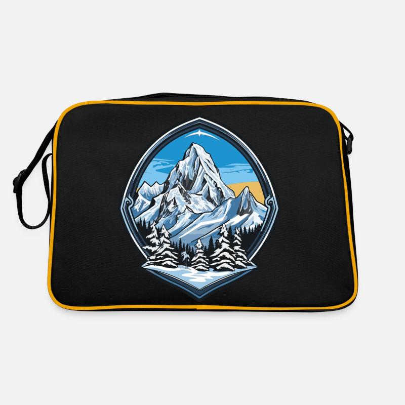 Mountains Retro Bag