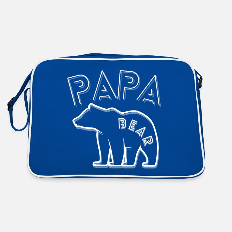 Papa Bear Retro Tasche