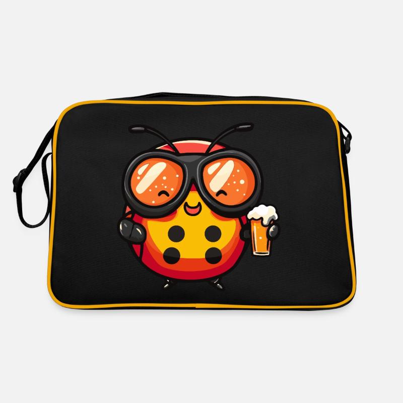 Ladybug Après-ski Bière Bande dessinée Sac Retro