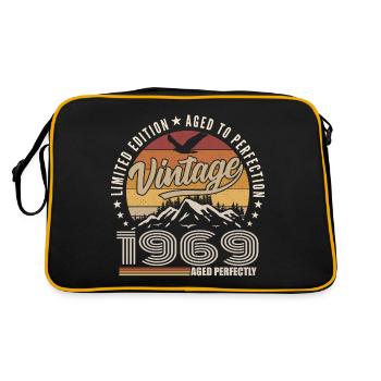 1969 Cadeau 56e Anniversaire 1969 Vintage 1969 - Sac Retro - noir/or - Dos