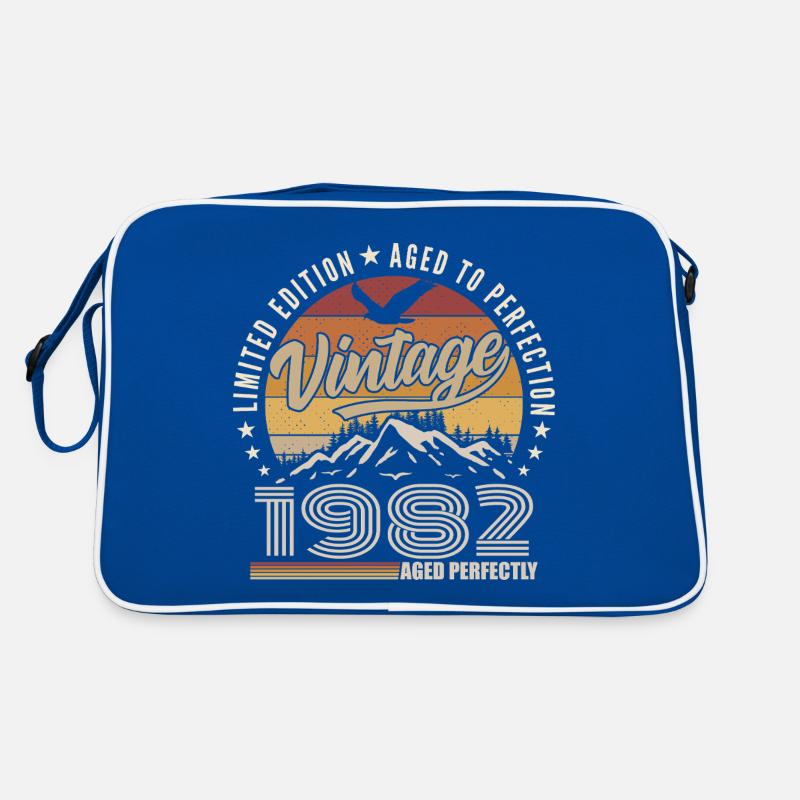 1982 Gift 43rd Anniversary 1982 Vintage 1982 Retro Bag