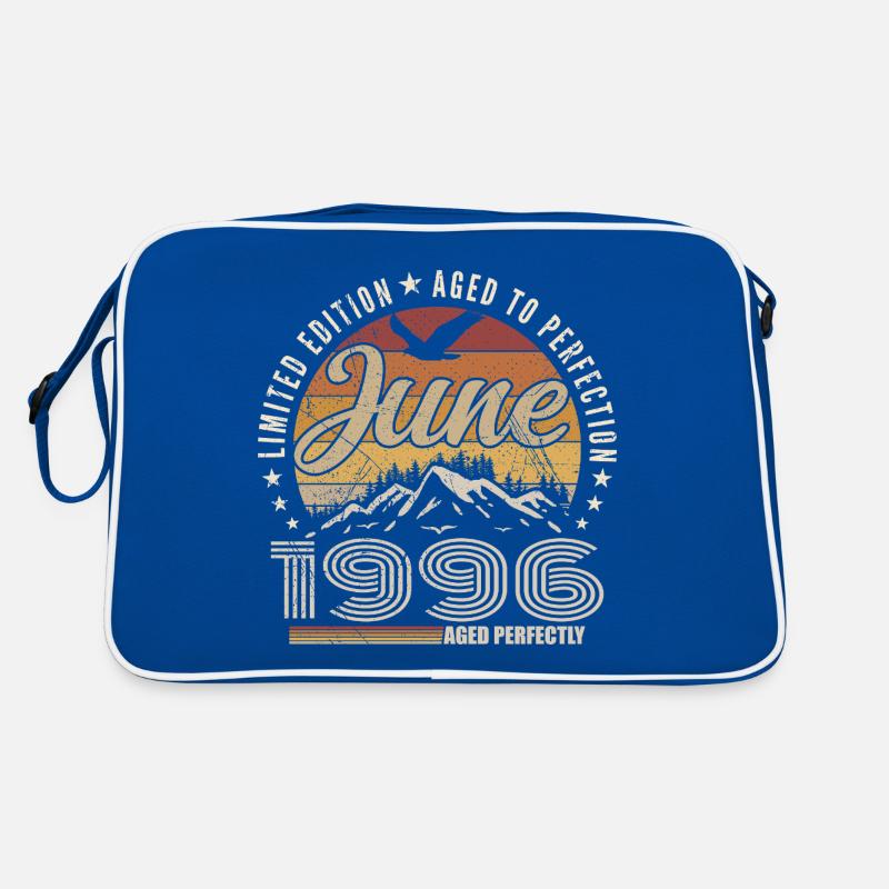 Juni 1996 Geschenk zum 29-jährigen Jubiläum Juni 1996 Retro Retro Tasche