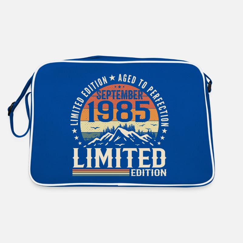 September 1985, September 1985 Birthday Gift Retro Bag