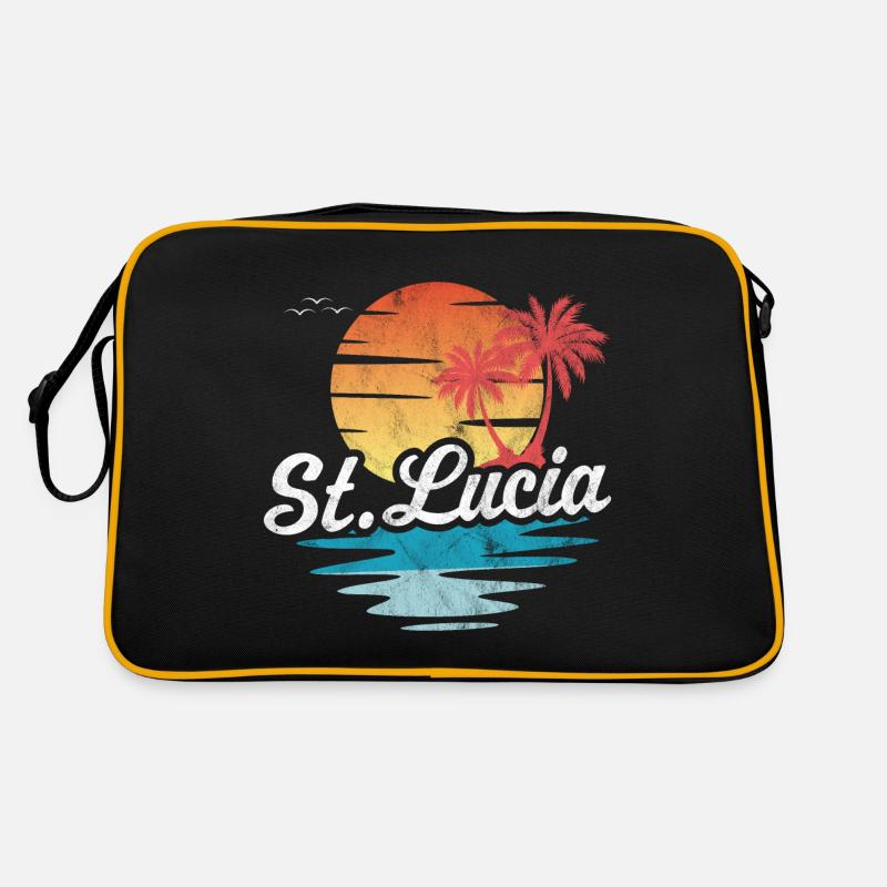 St. Lucia Retro Tasche