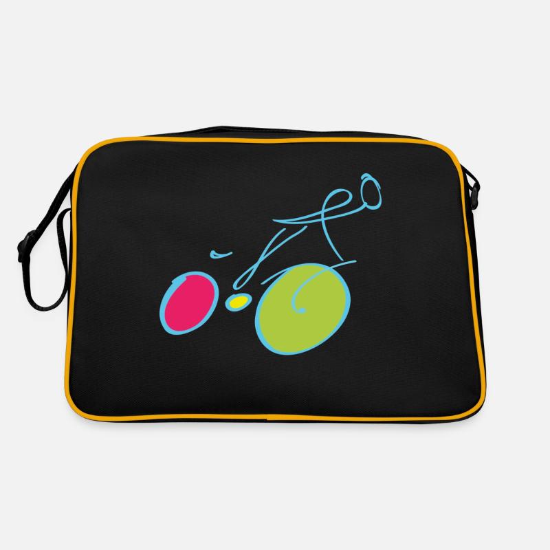 Radfahrer Retro Tasche