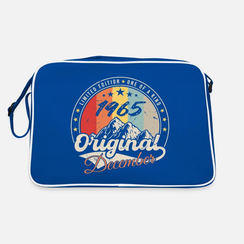 Vintage Birthday Gift - December 1965 Retro Bag