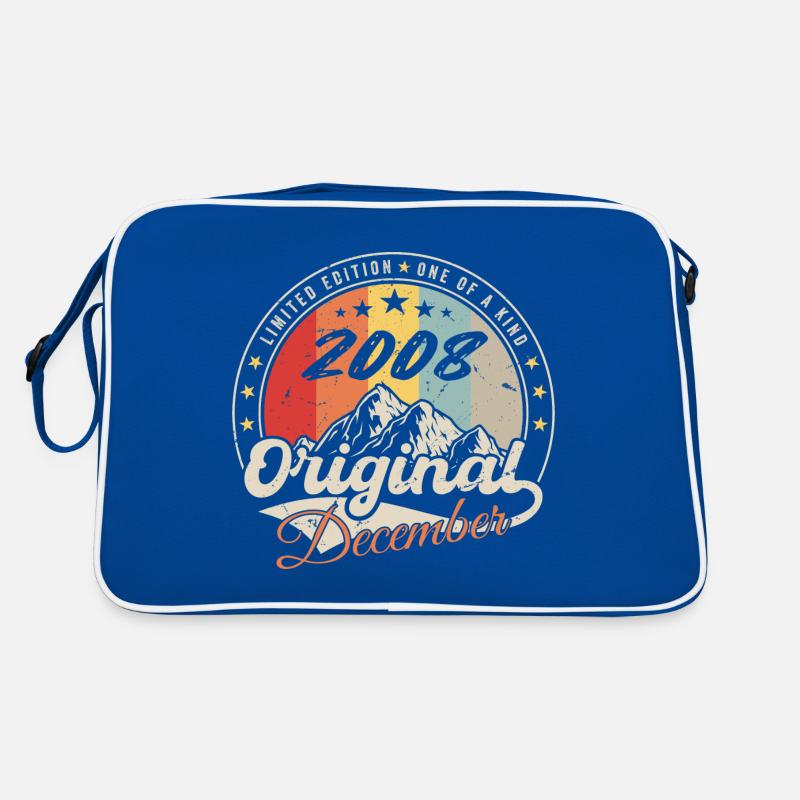 Vintage Cadeau D'anniversaire - Décembre 2008 Sac Retro