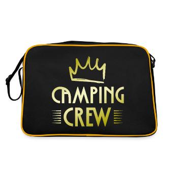 Équipe de camping - Sac Retro - noir/or - Dos