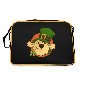 Cockapoo Thor St Patrick’s Day - Sac Retro - noir/or - Dos