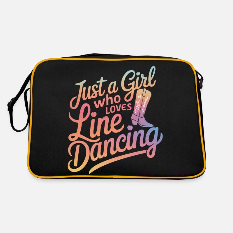Danse en ligne Danseurs Sac Retro