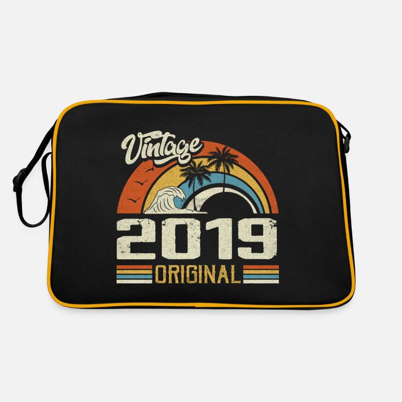 Vintage 2019 Vintage Retro Jubiläumsgeschenk Retro Tasche