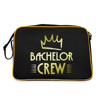 Équipage Bachelor - Sac Retro - noir/or - Dos