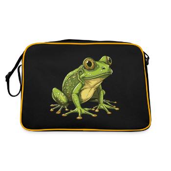 Animal grenouille - Sac Retro - noir/or - Dos
