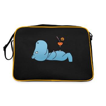 Cocktail Hippopotame - Sac Retro - noir/or - Dos