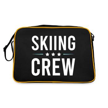 Équipe de ski - Sac Retro - noir/or - Dos