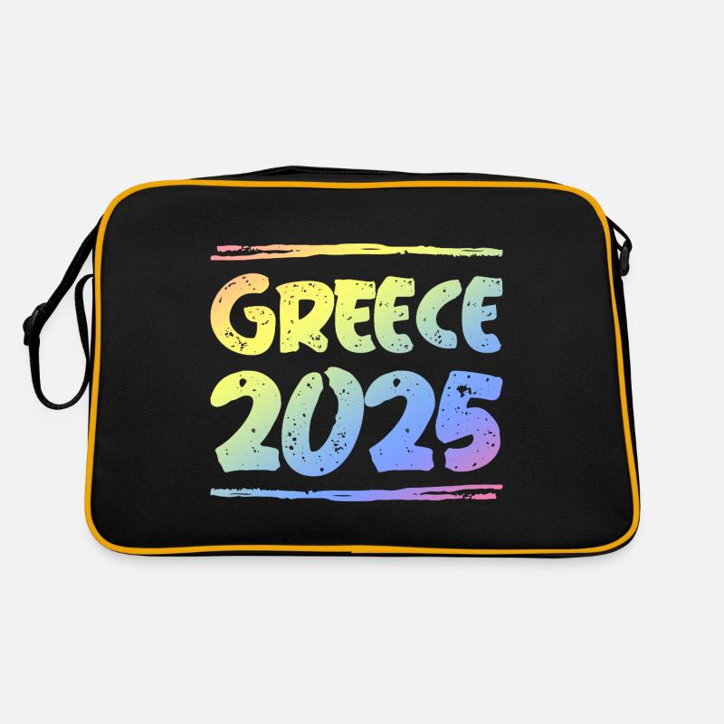 Grèce 2025 Coloré Sac Retro