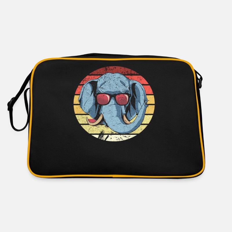 Eléphant d’Afrique Sac Retro