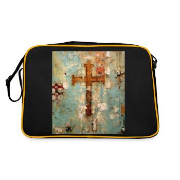 SPIRIT OF WALL STREET ART - Retro Bag - black/gold - Back