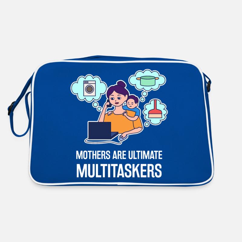 Multitasking-Design zum Muttertag Retro Tasche