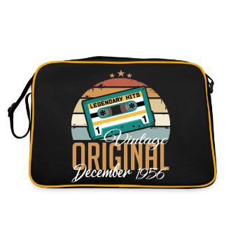 Décembre 1956 - Naissance de Legends en 1956 - Sac Retro - noir/or - Dos