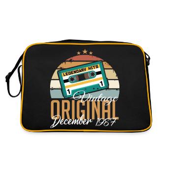 Décembre 1987 - Legends est né en 1987 - Sac Retro - noir/or - Dos