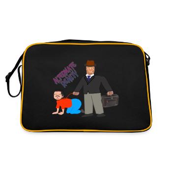 Réalité alternative - Sac Retro - noir/or - Dos