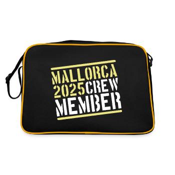 L’équipage de Majorque 2025 - Sac Retro - noir/or - Dos