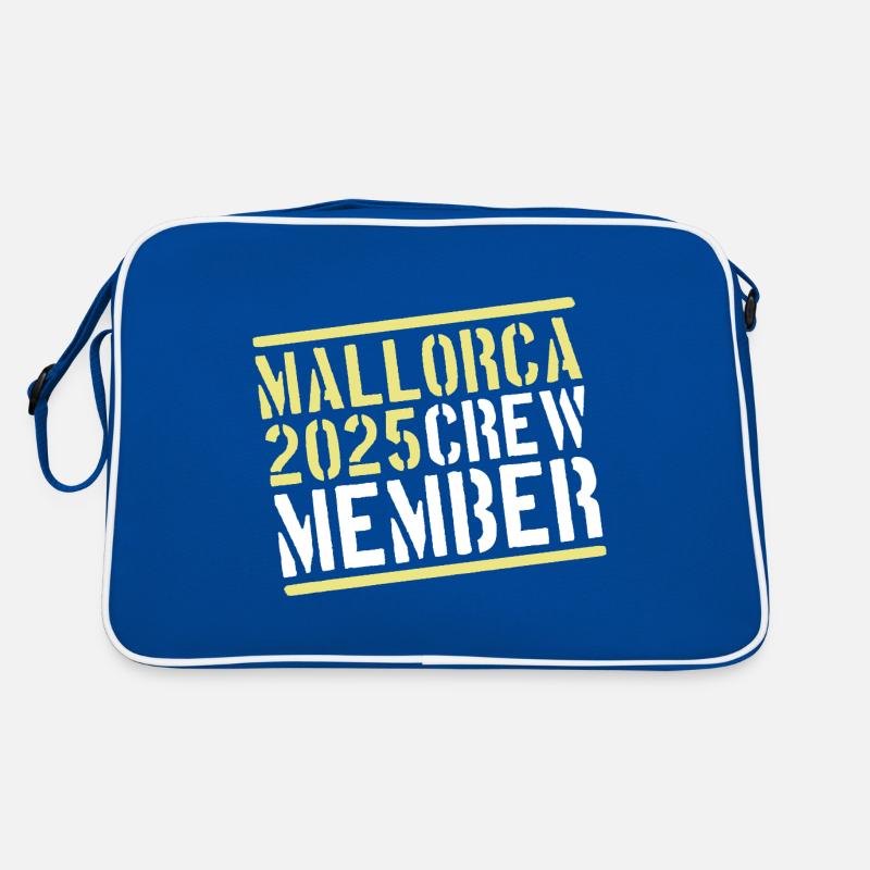 Mallorca 2025 Crew Retro Tasche