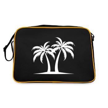 Île Palm - Sac Retro - noir/or - Dos