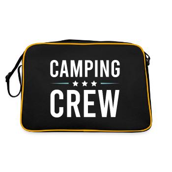 Équipe de camping - Sac Retro - noir/or - Dos